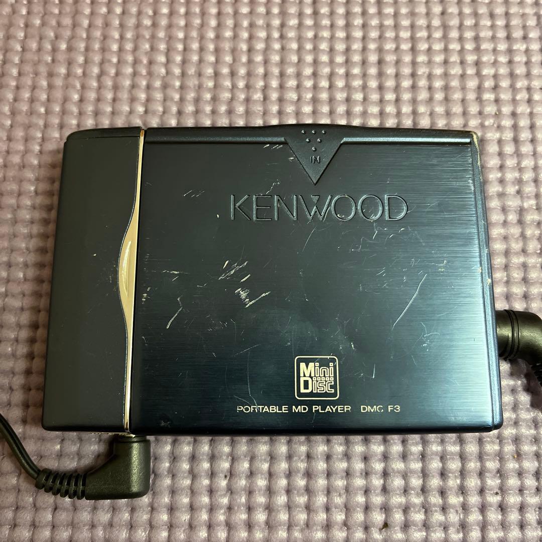 ケンウッド ポータブル MDプレーヤー DMC-F3 ジャンク - メルカリ