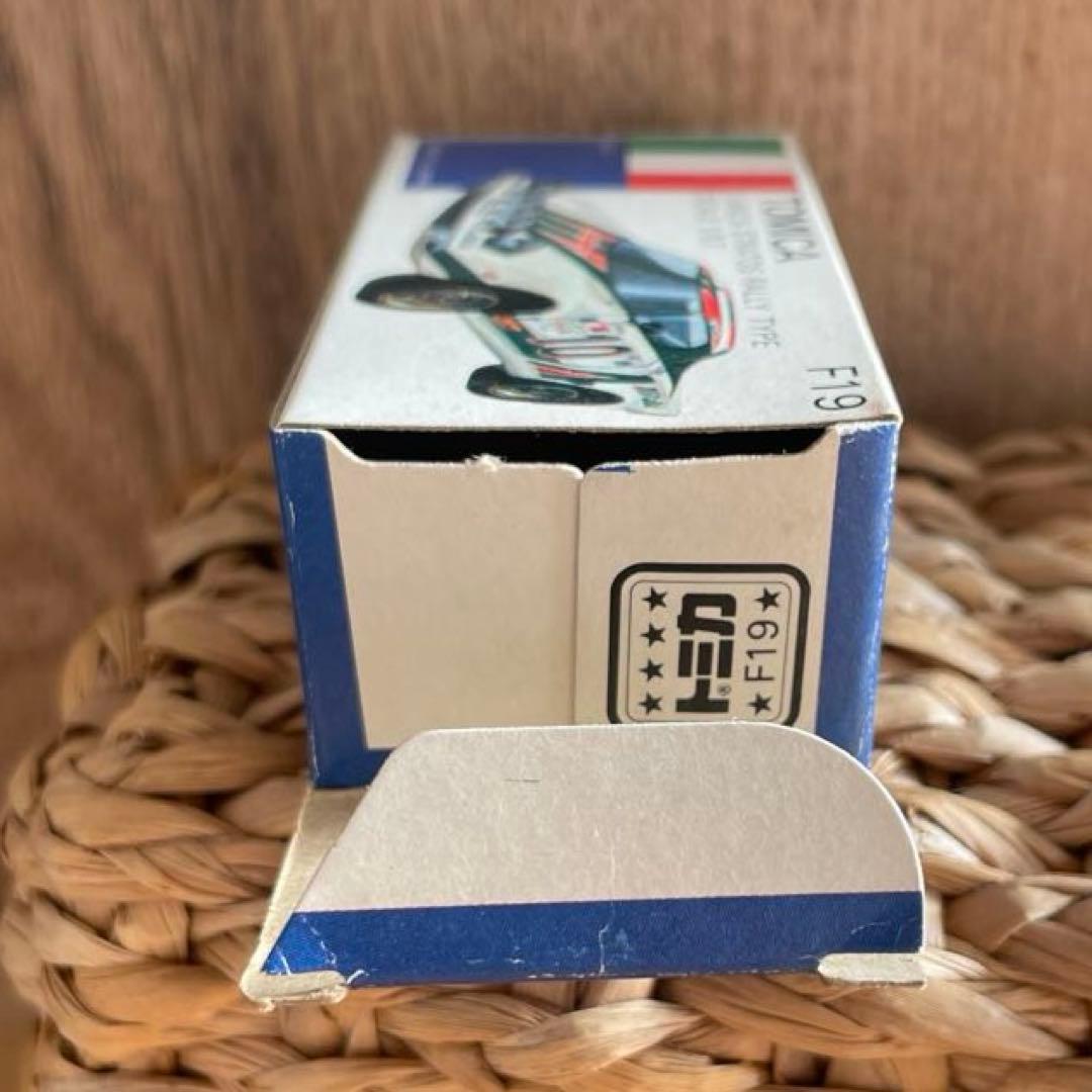 トミカ〉 F19 ランチア ストラトス ラリータイプ ホビーショウ(日本製)