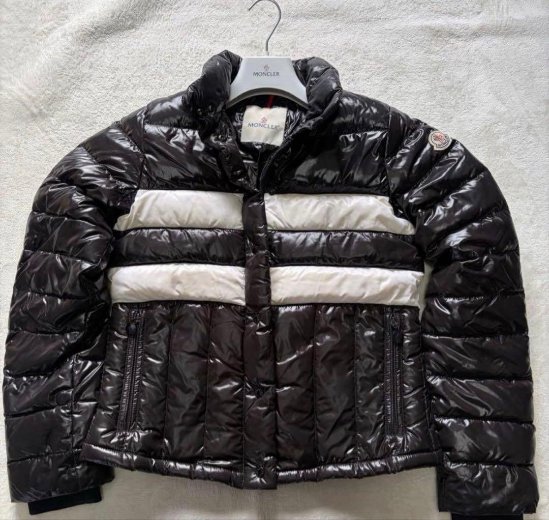 MONCLER EVE イブ ダウンジャケット バイカラー 1 ワッペン - メルカリ