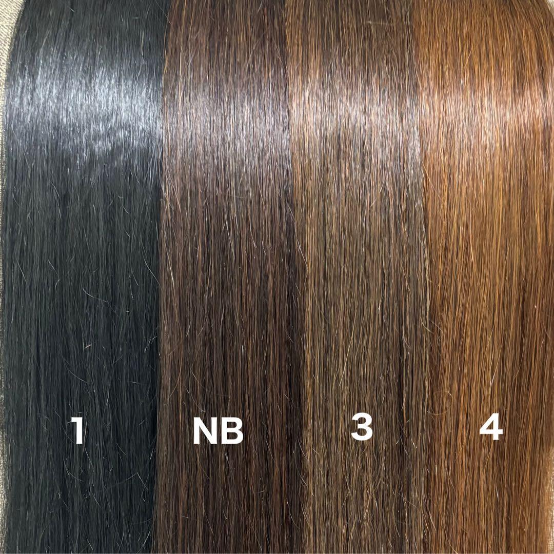 編み込みエクステ 58 ロングストレート カラーエクステ - メルカリ