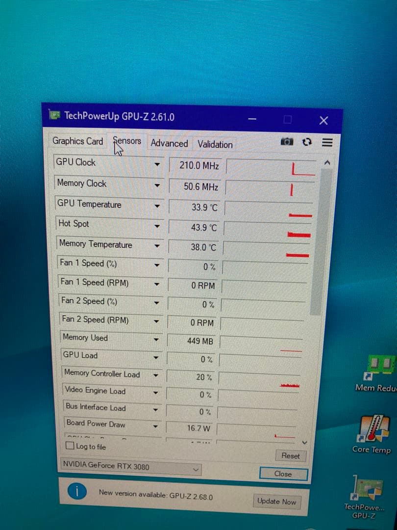 MSI RTX 3080 Sea Hawk（AIO水冷システム不良）を出品します
