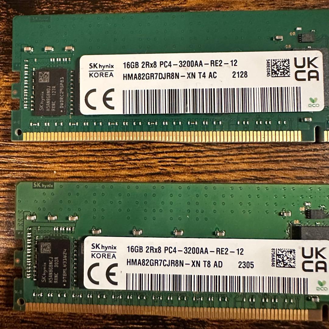 m*o様 SK Hynix 16GB DDR4 3200MHz メモリ