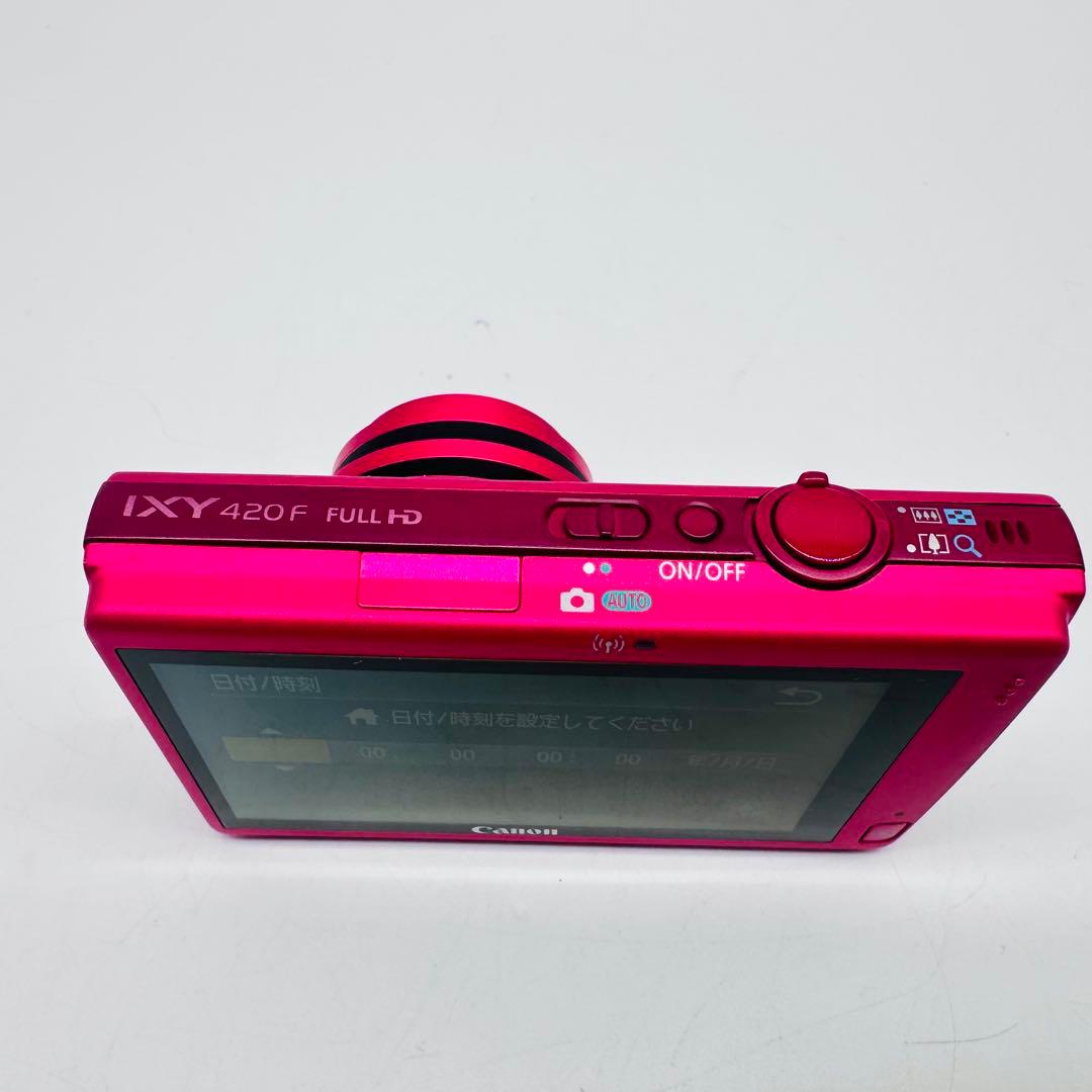 Canon IXY 420fデジタルカメラ ピンク　PC1739　箱　付属品多数