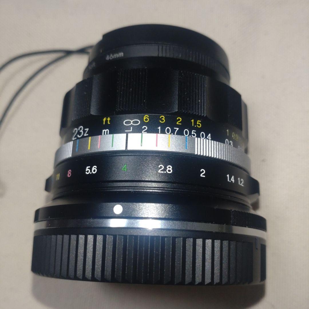 Voigtlander Nokton 23mm F1.2 レンズ z Nikon