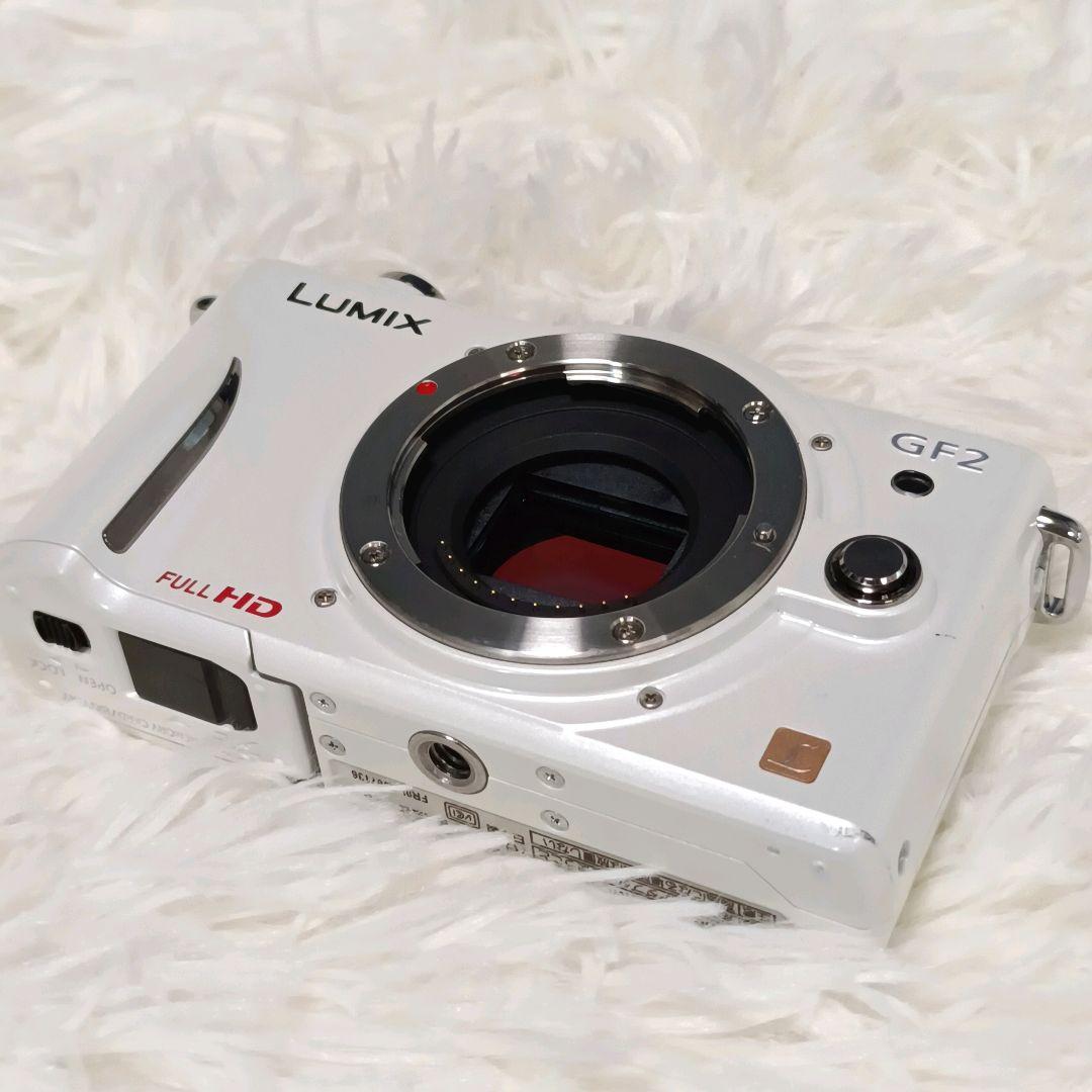 【人気カラー】Panasonic LUMIX GF2 ミラーレスカメラ