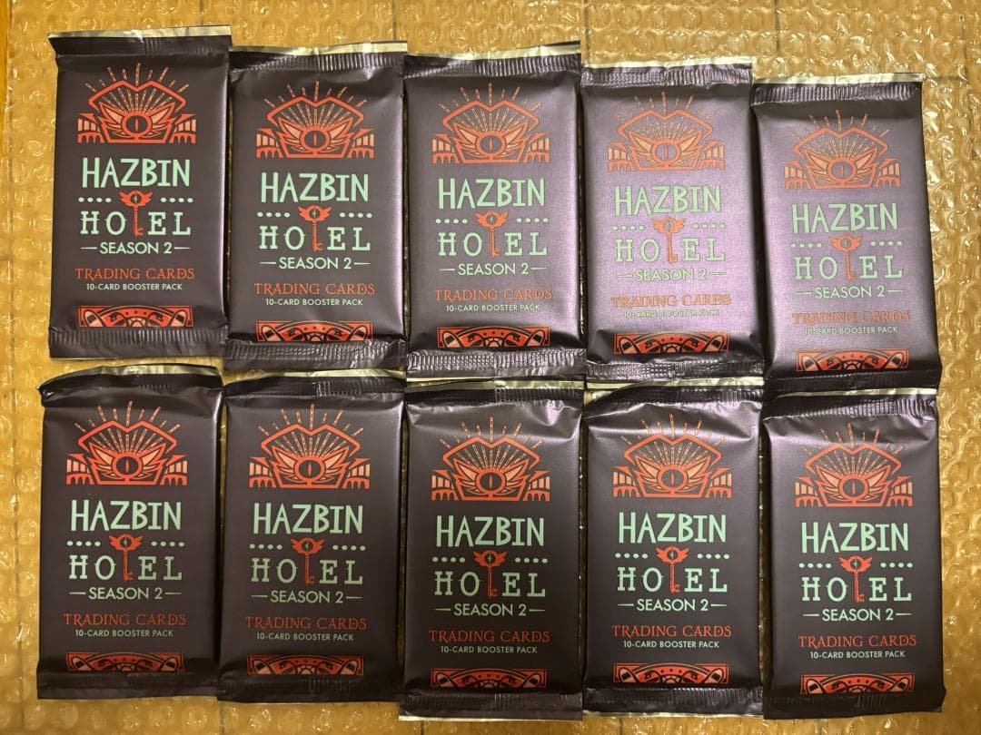 hazbin hotel ハズビンホテル カード シーズン2 10パック - メルカリ