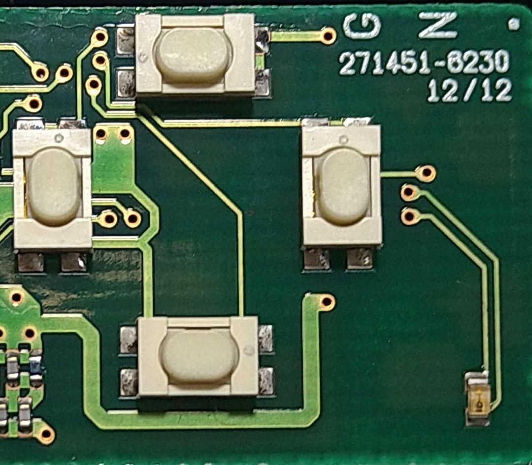 初期化済トヨタ純正スマートキー基盤番号271451-6230新品電池付き⑲