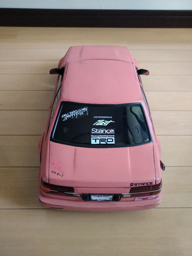 パンドラrc ラジコンボディ ae86レビン - メルカリ