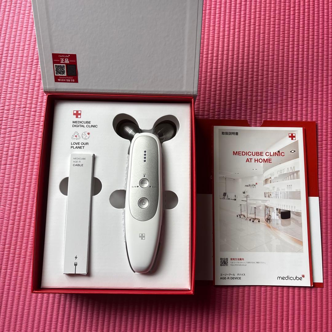 【別売りスタンド付き】AGE-R DERMA EMS SHOT 美顔器