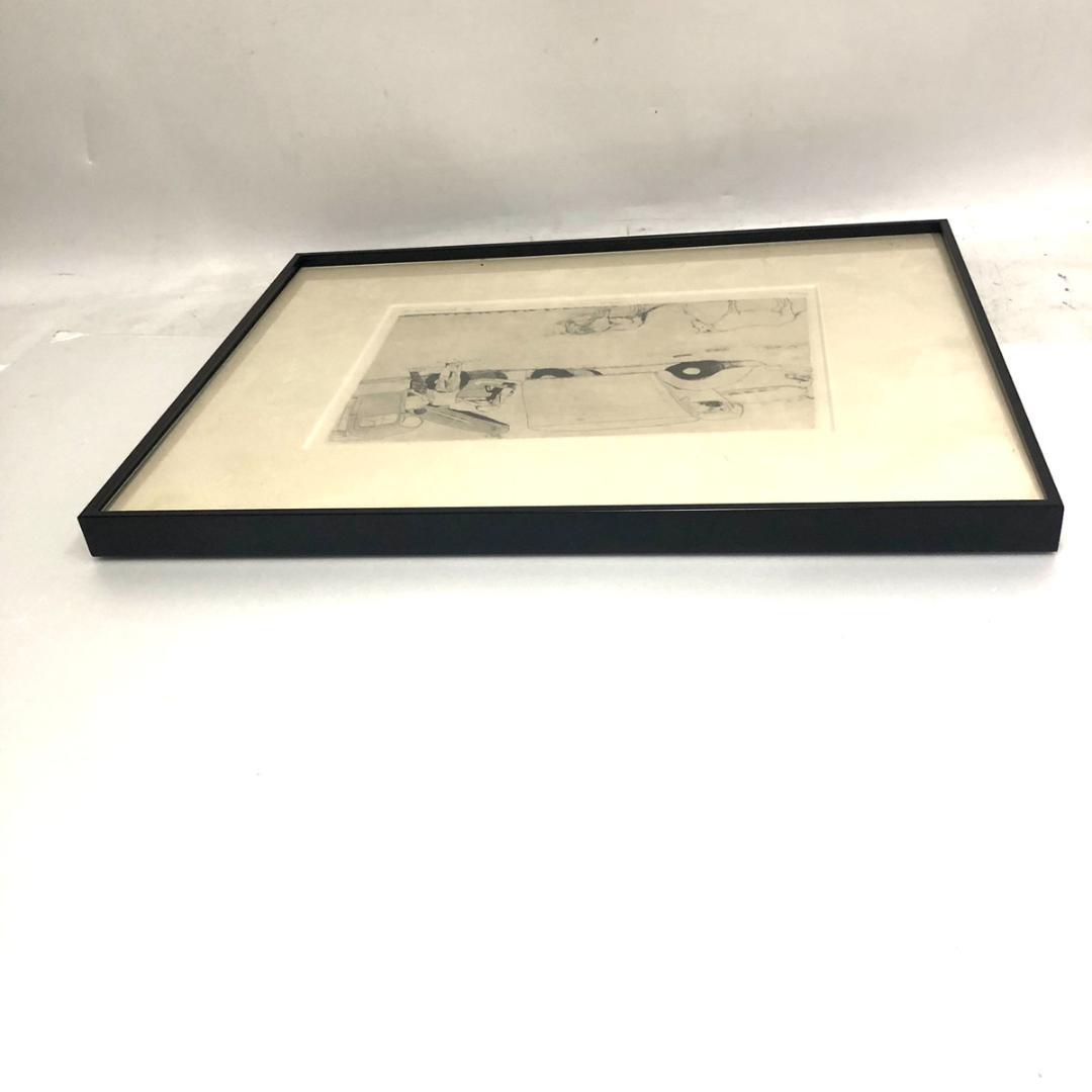 山本容子 銅版画 アートフレーム other voices SN:23/40