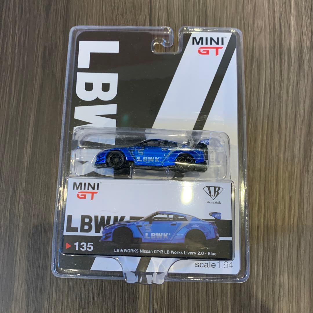 MINI GT LB★WORKS Nissan GT-R 青 Mini Gt LB Works Nissan GTR Light Blue #184 – MgMinis Diecast