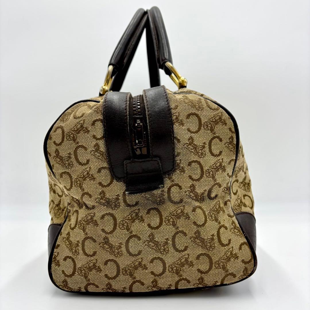 CELINE セリーヌ オールド ハンドバッグ ミニボストン マカダム 馬車