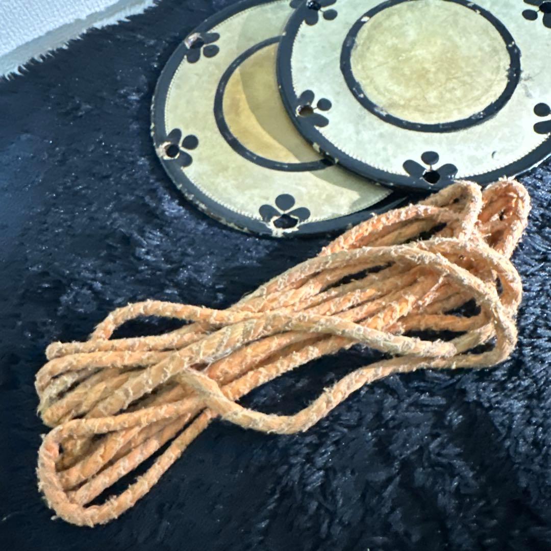 和楽器 小鼓 アンティーク ビンテージ 年代物 太鼓 雅楽 金蒔絵 打楽器