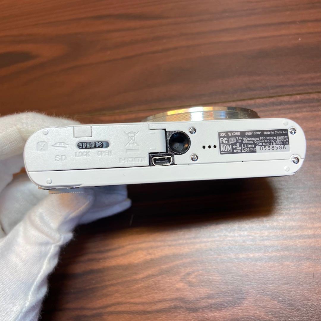 SONY Cyber-shot DSC-WX350 デジカメ ほぼ新品 3348