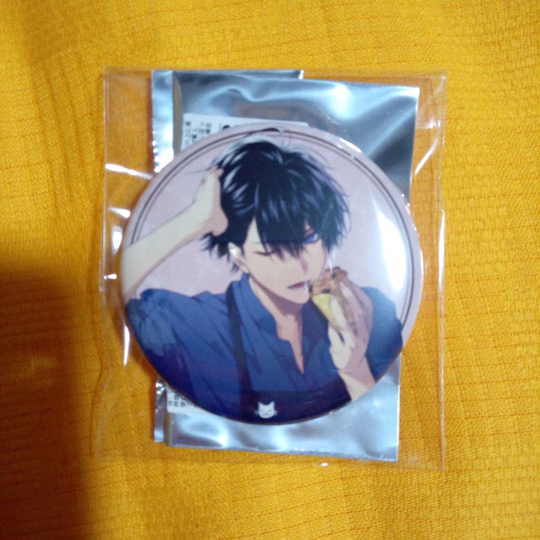 柳愛時 オトメイト×ビーズログ 缶バッジ with sweets カラマリ