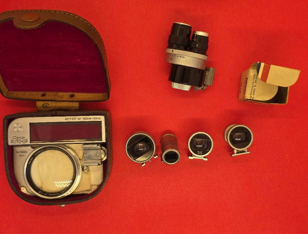 w*4様 Canon レンジファインダーカメラ 50mm f/1.8　ファインダ