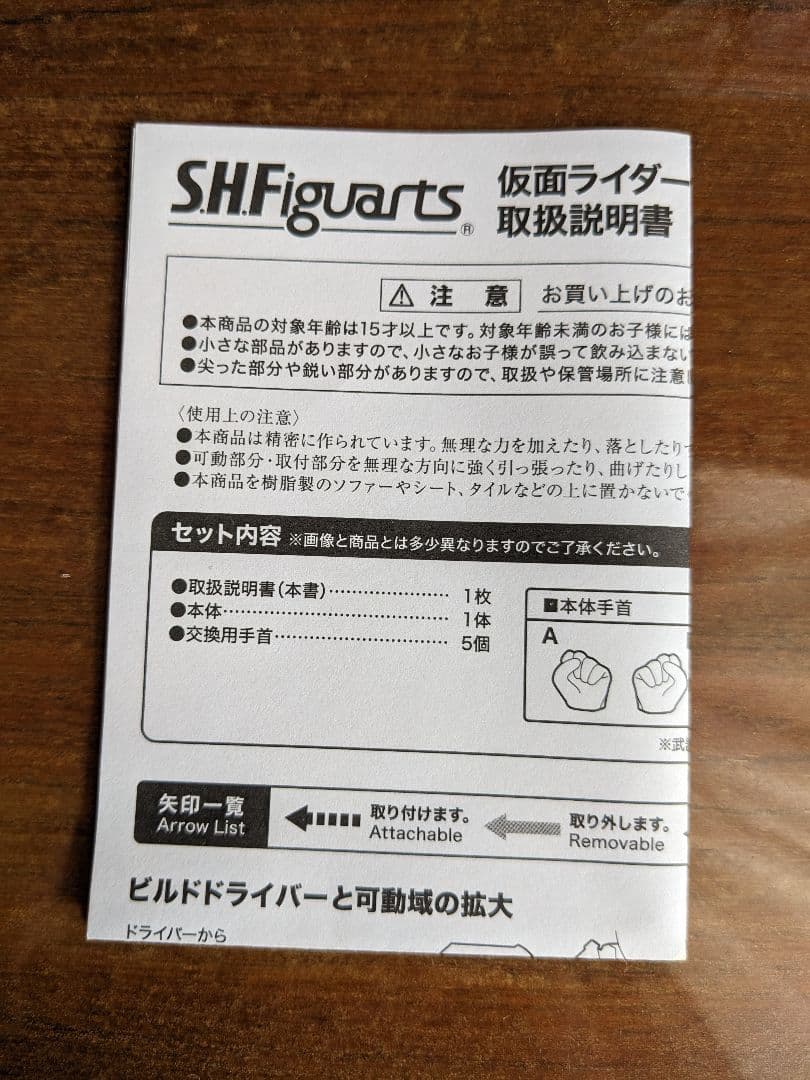 S.H.Figuarts 仮面ライダークローズエボル　開封品