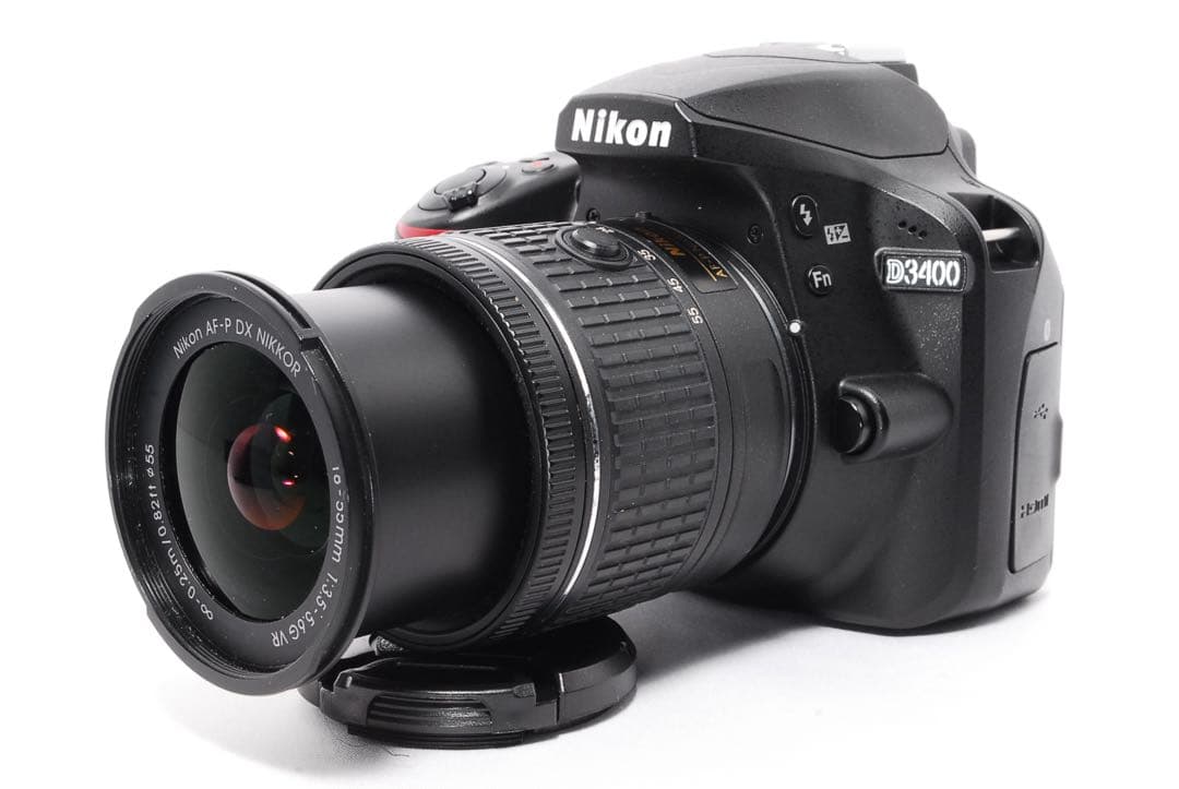 WiFi楽々転送◆Nikon D3400◆一眼レフカメラ◆すぐ使える◆高級レンズ