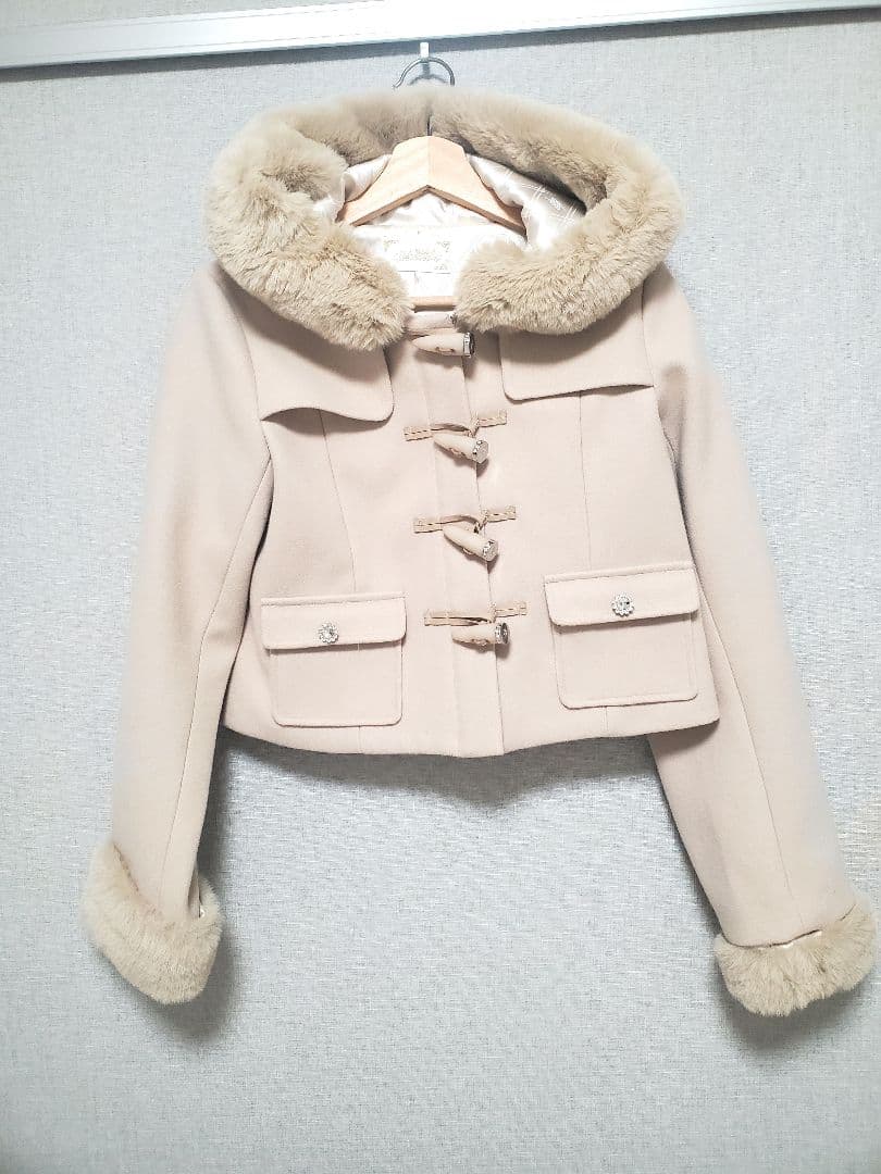 ミシェルマカロン ショートダッフル コート michell macaron - メルカリ