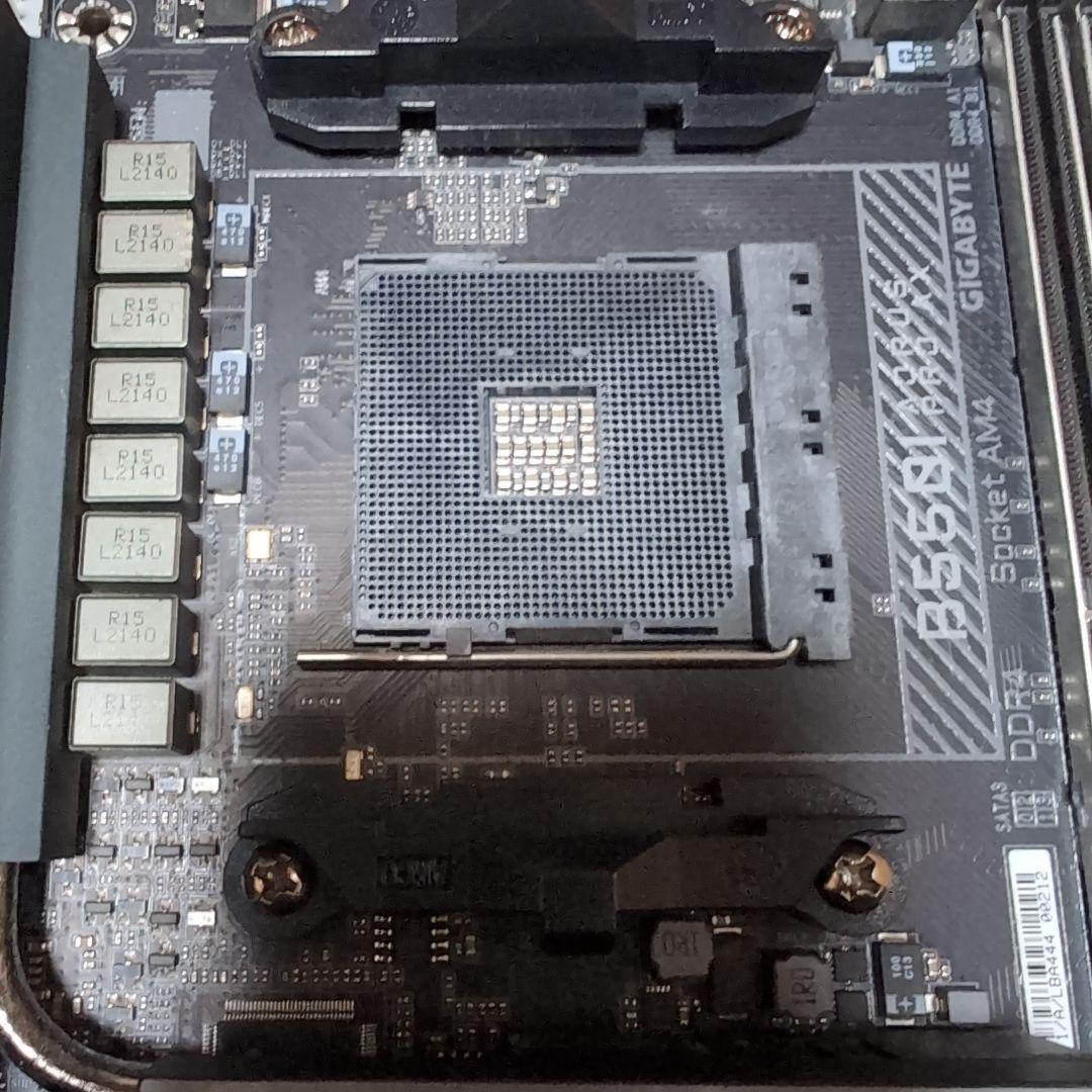 【ジャンク】GIGABYTE B550I AX マザーボード MiniITX