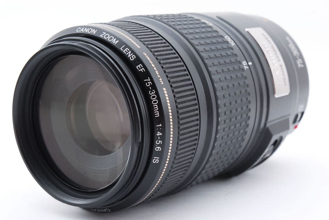 美品/手ブレ補正搭載CANON EF 75-300㎜ F4-5.6 IS USM