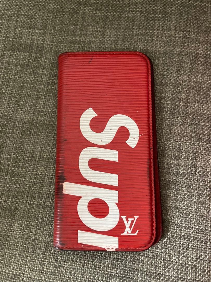 シュプリーム　supreme VUITTON 携帯ケース シュプリーム ヴィトン iphone11pro maxケース ペア LV Supreme
