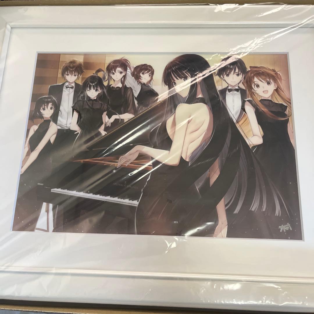 WHITE ALBUM2』なかむらたけし箔押しサイン入り描き下ろし複製原画