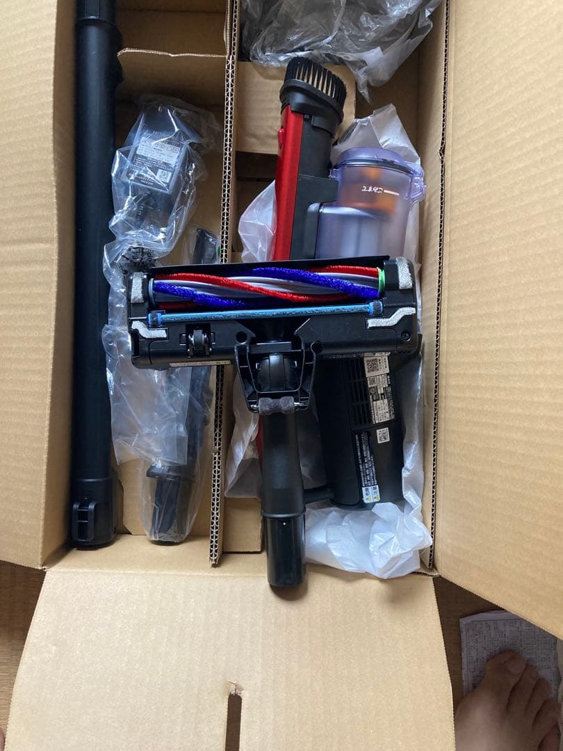 HITACHI スティッククリーナー PV-BHL6000J レッド - メルカリ