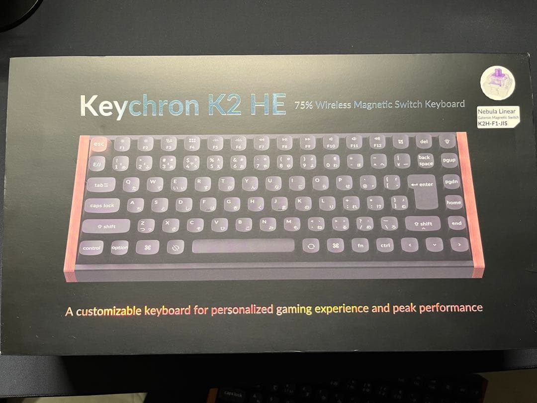 Keychron K2 HE JIS配列 Keychron K2 HE Wireless Magnetic Switch Custom Keyboard
