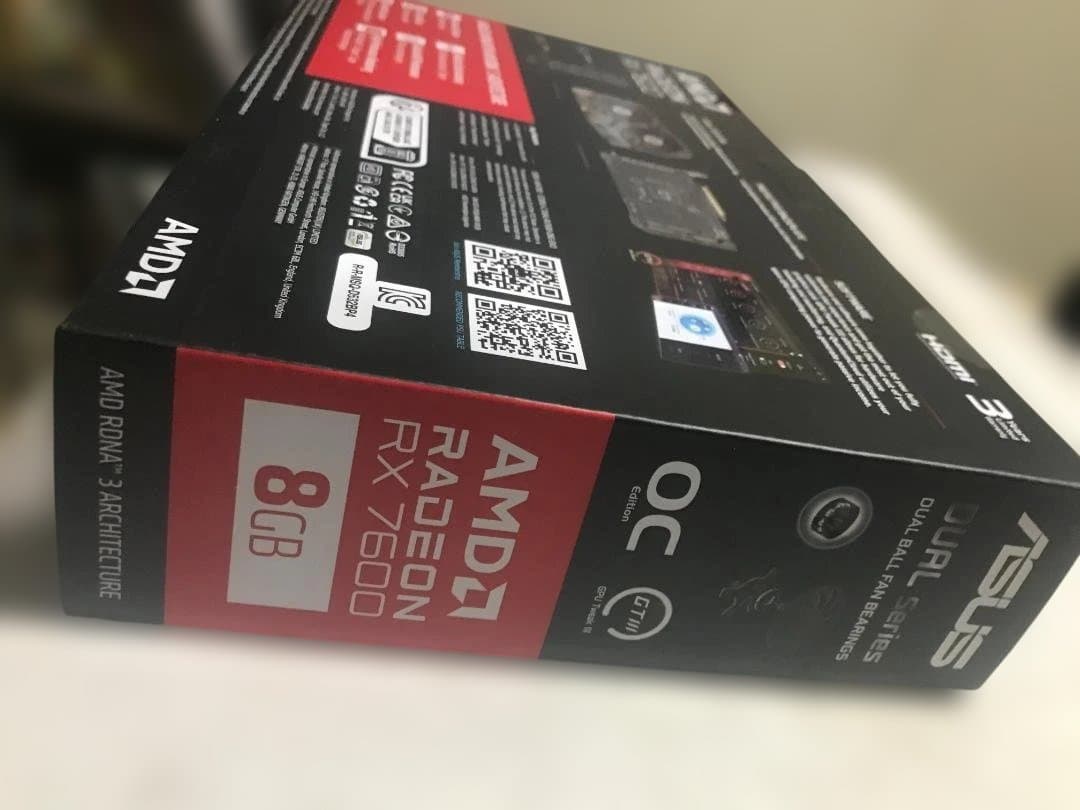 ASUS Radeon RX 7600 OC Edition 8GB★新品未開封