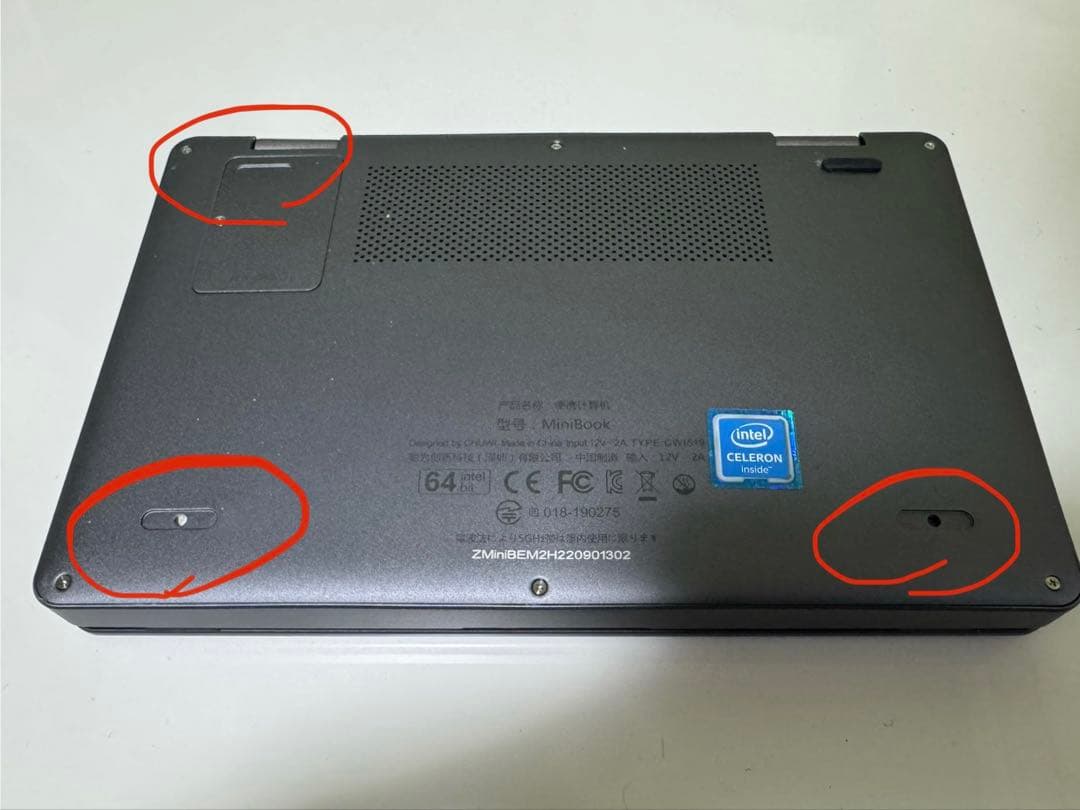 CHUWI MiniBook 8インチ Celeron J4125 訳アリ品 - メルカリ