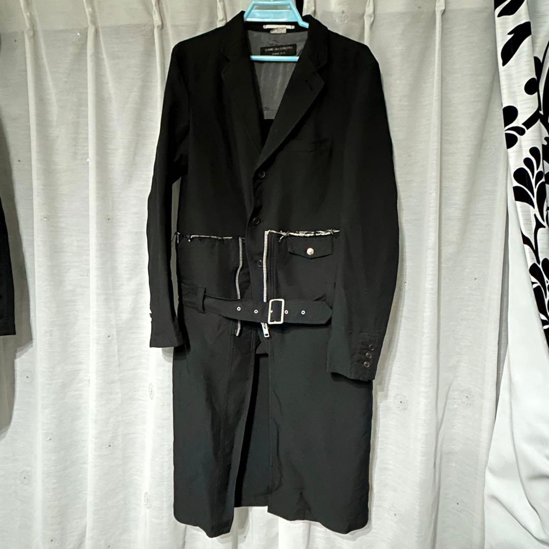 コムデギャルソンオムプリュス 2013AW 縮絨 ライダースドッキング