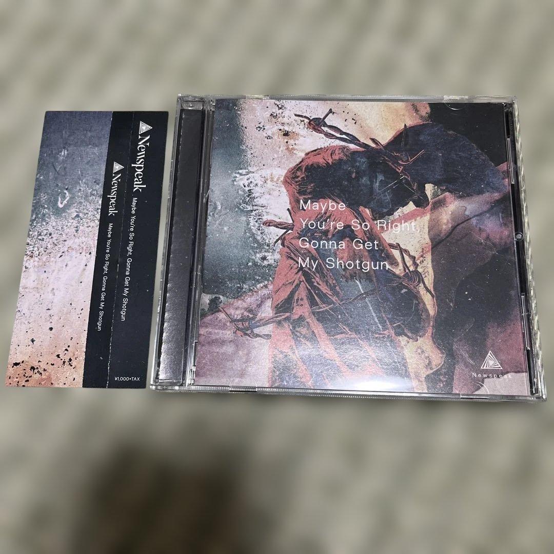 Newspeak ライブ会場限定CD メンバー全員サイン入り 廃盤 ライブ会場のCD/LP販売所で、メンバー直筆サインが抽選で当たる！ - ザ