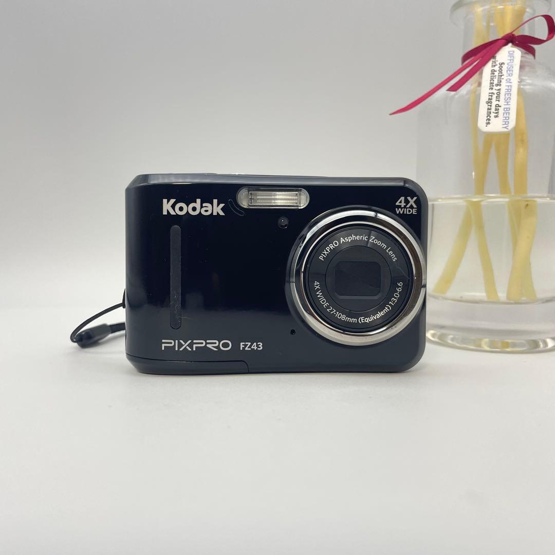 美品✨Kodak PIXPRO FZ43✨動作確認済 スマホ転送OK 単三電池♪
