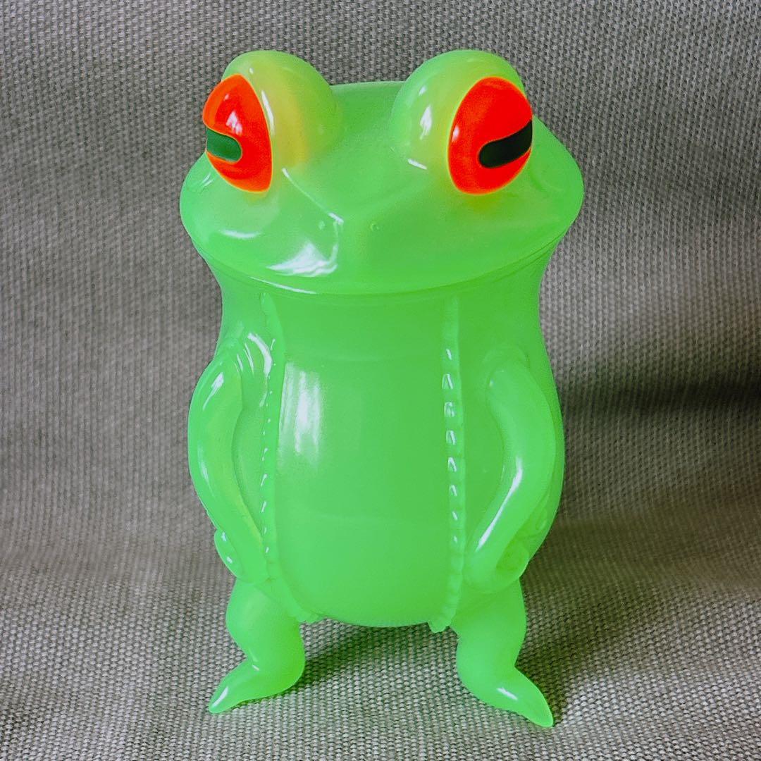 スカルチュラ 歩行食中植物 ウツボカエル 緑クリア ソフビ 人形 - メルカリ