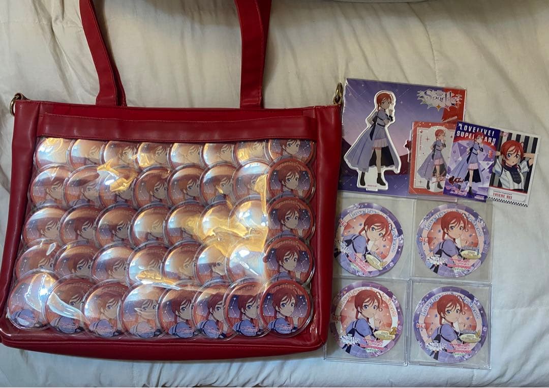 Liella 米女メイ 4th 缶バッジ40痛バッグ+アクスタ+コースター - メルカリ