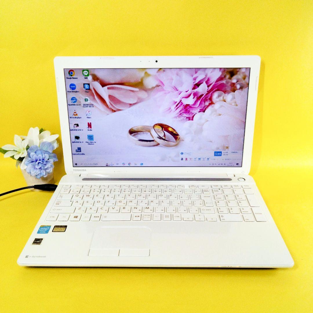 すぐ使える✨ノートパソコン カメラ付き！初心者おすすめ♪