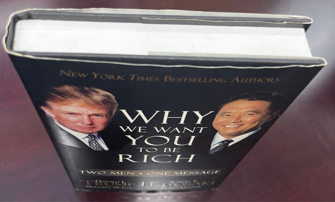 お値下げ可[ハードカバー]トランプ ロバートキヨサキあなたに金持ちに