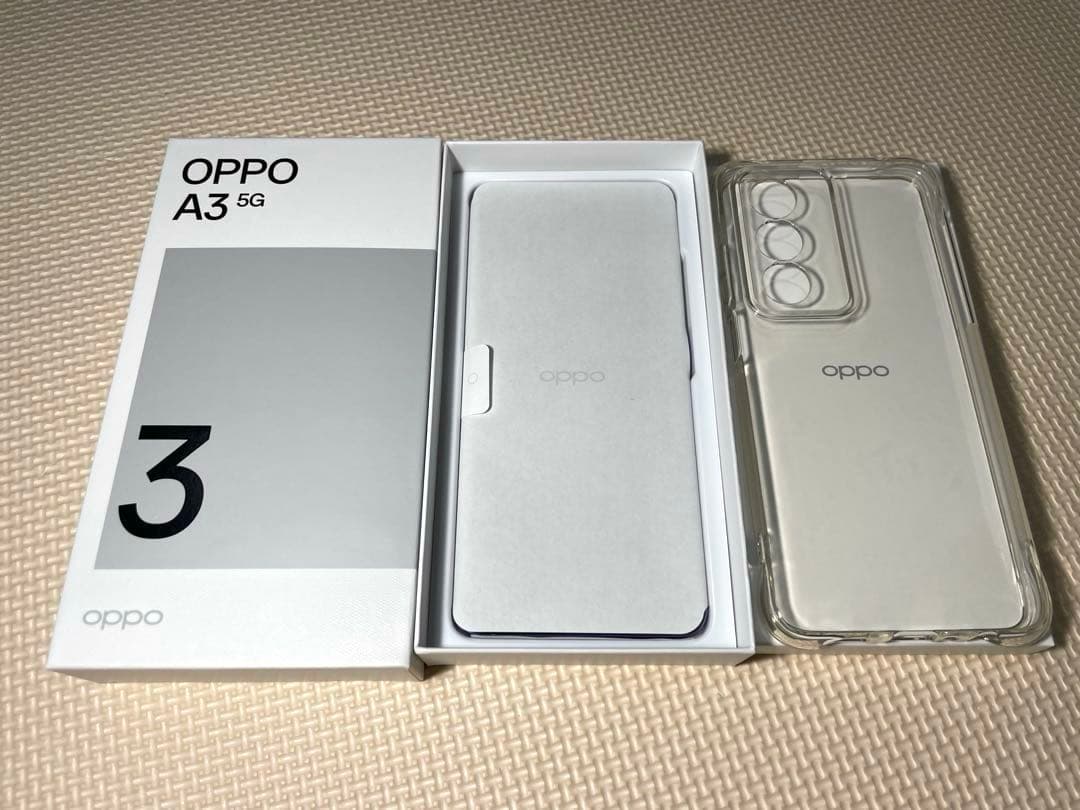 【美品】OPPO A3 5G 本体　パープル Amazon | OPPO A3 5G パープル CPH2639【日本正規代理店品】SIMフリー