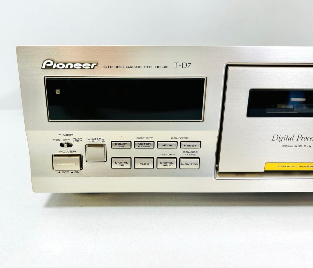 美品 Pioneer T-D7 ステレオカセットデッキ 稀少