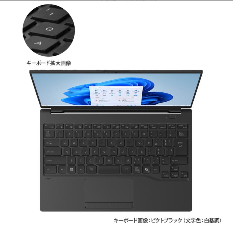 【世界最軽量級ノートパソコン】FMV WU5-K3 カスタムモデル