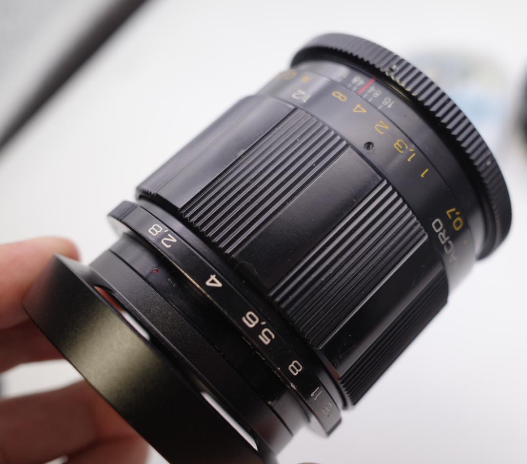 5　新品同様　星形ボケレンズ　MC VOLNA-9 50mm/f2.8 付属品付