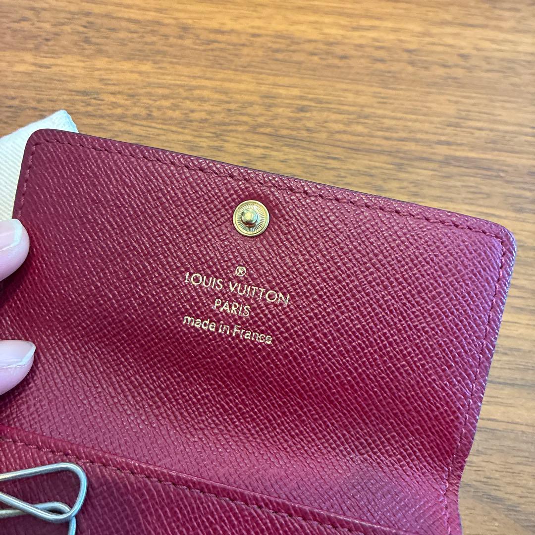 LOUIS VUITTON ミュルティクレ6 モノグラム フューシャ キーケース