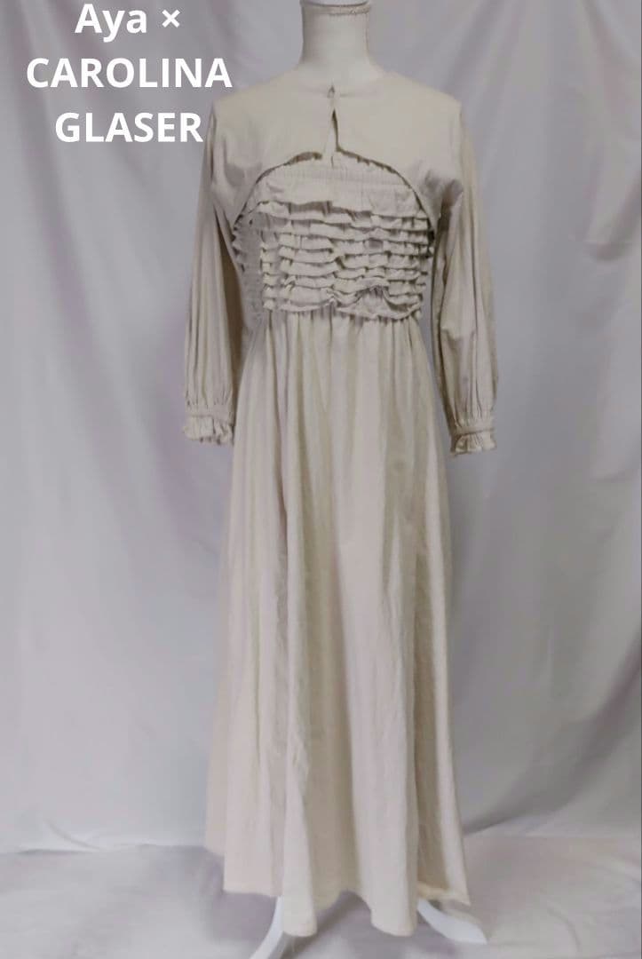 Aya × CAROLINA GLASER / ボレロ付き ワンピース - メルカリ