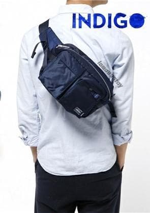 新品　ポーター　ビームス　40周年　タンカー　限定　2way ウエスト　ポーチ BEAMS（ビームス）の「PORTER×BEAMS /40th別注 インディゴ ウエスト