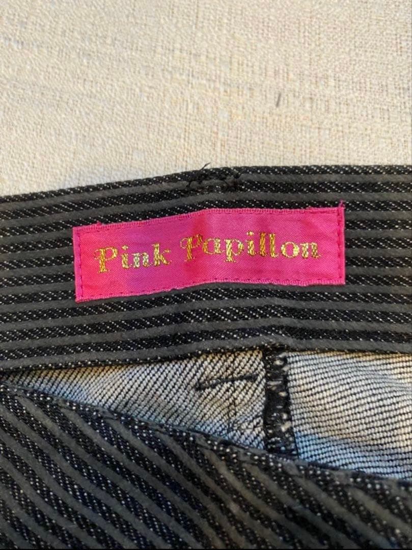 00s y2k グランジ フレア パンツ レア ギミック リメイク ベルト