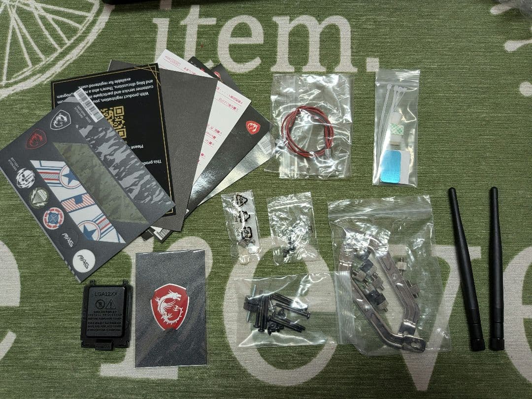 マザーボード MSI MAG B560 TOMAHAWK WIFI + i5-11400F