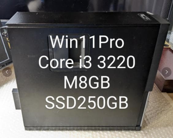 №79、Dellコンパクト、Win11-24H2、Core i3、M8G №79、Dellコンパクト、Win11-24H2、Core i3、M8G - メルカリ