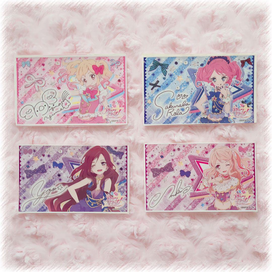 アイカツスターズ！ サイン入りステッカー - メルカリ