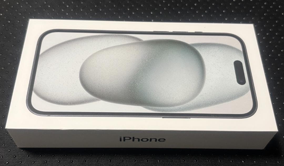 新品 iPhone15 ブラック 128GB 通電・動作確認済 初期化済み